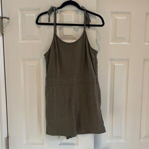 UpWest green Sleeveless Romper